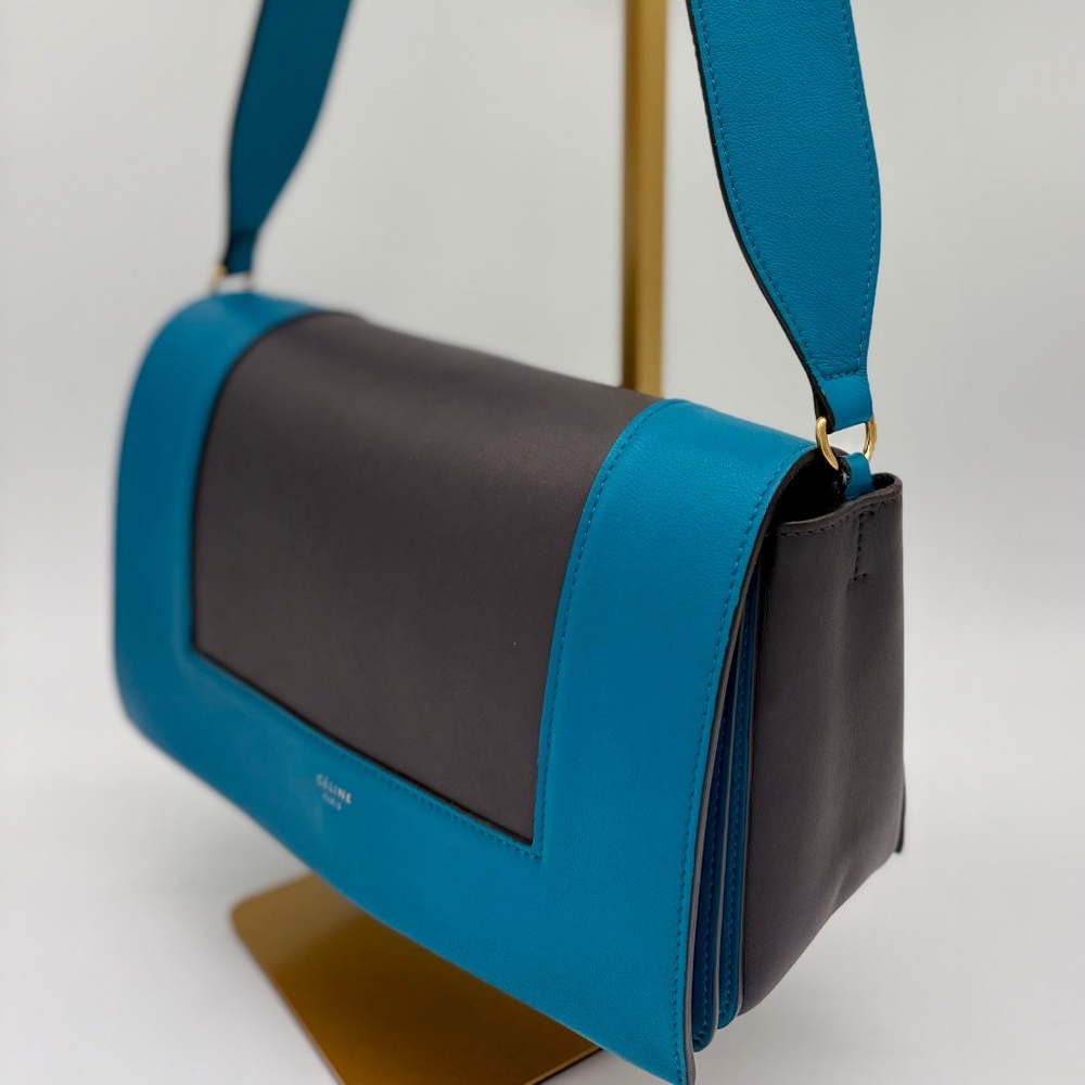Celine Frame Leather Shoulder Bag
